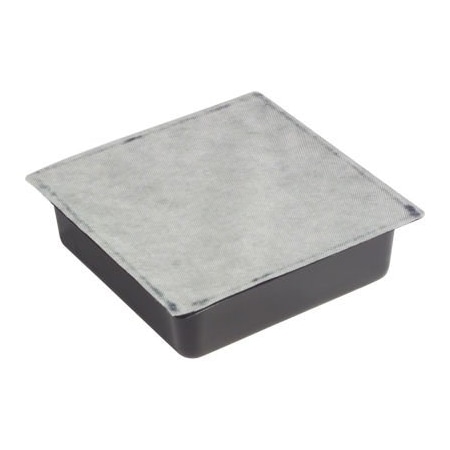 Spilltech SpillTech DPU-16 Universal Drip Pan, 10-1/2"L x 10-1/2"W x 3"H, 16 Per Pack DPU-16